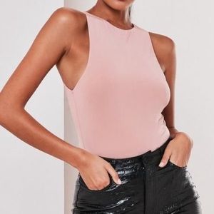 Missguided Racer Tank Bodysuit